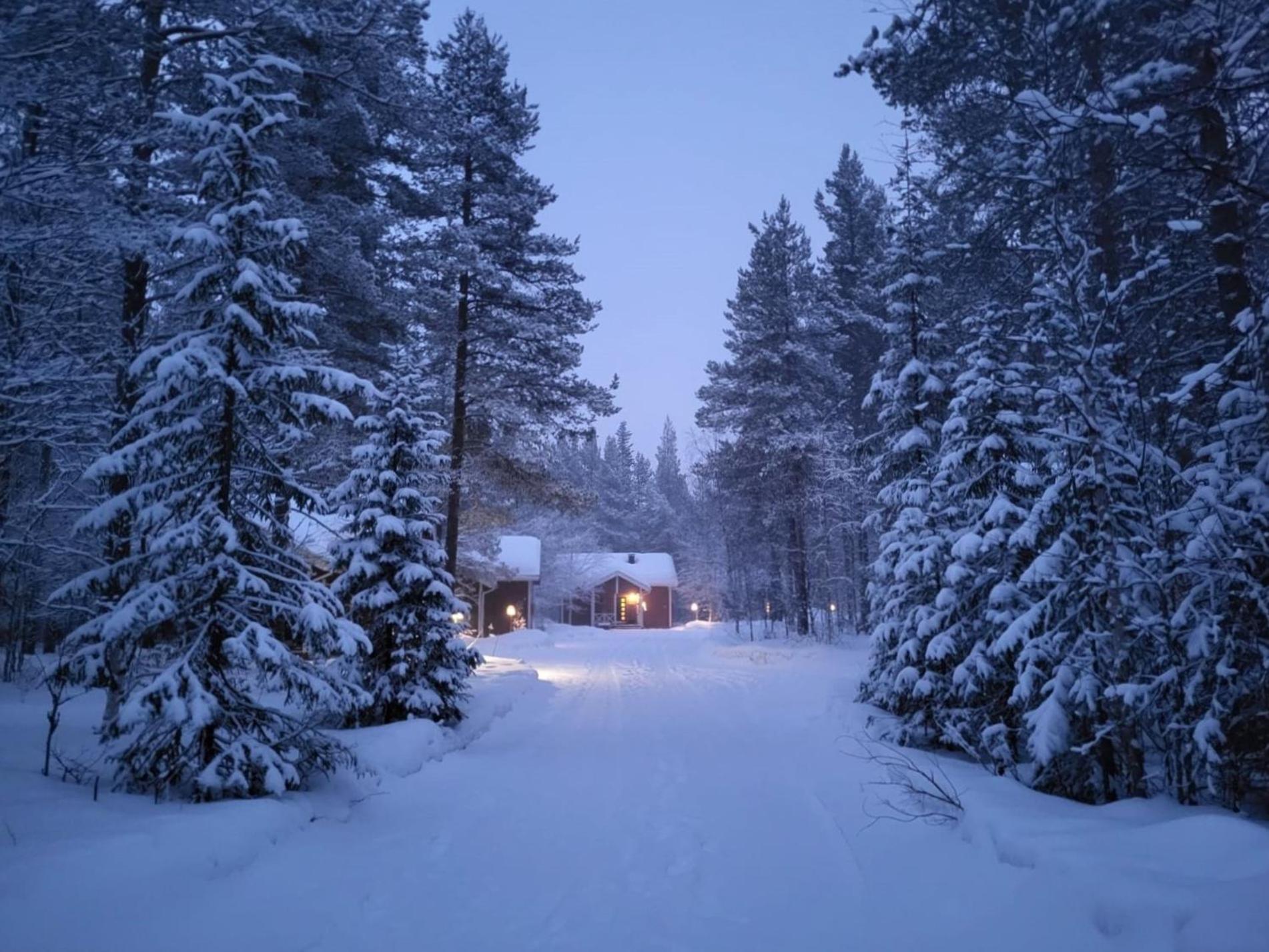 Kuosto Ja Luppo Vila Äkäslompolo Exterior foto